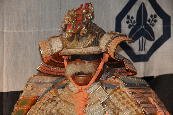 На выставке Самураи Art of War