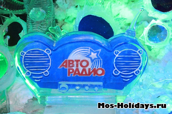 Авторадио в музее льда в Сокольниках