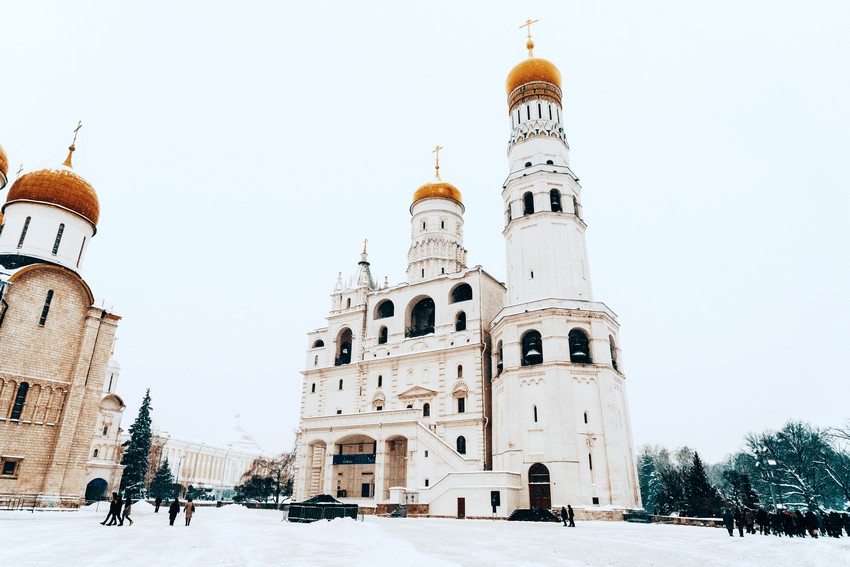 Колокольня Ивана Великого в Московском кремле