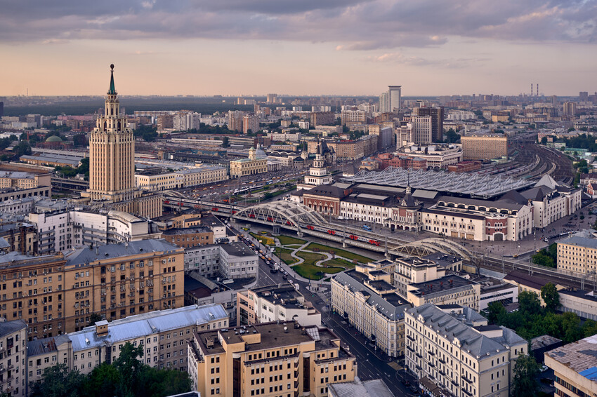 Казанский вокзал в Москве