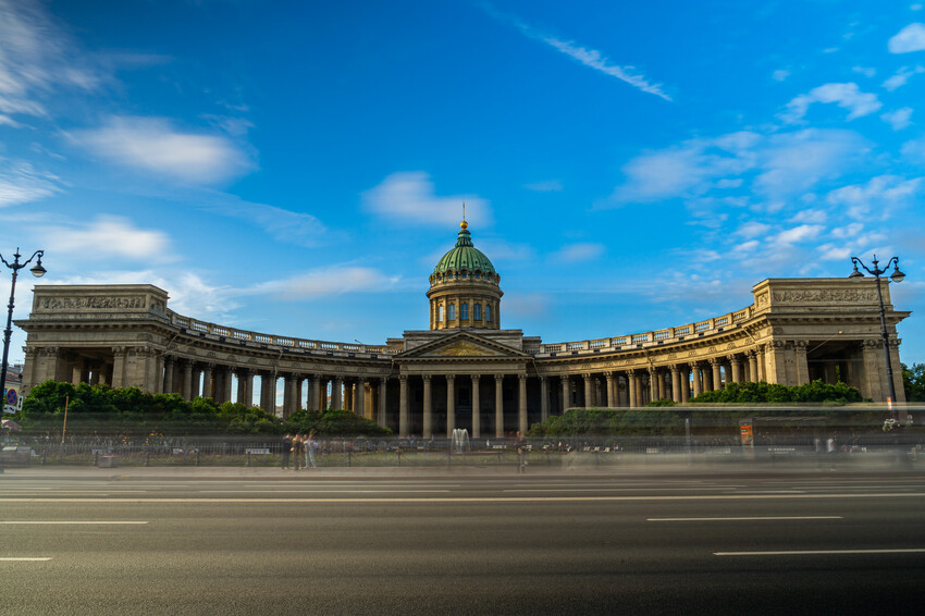 Казанский собор, общий вид, фронтальный