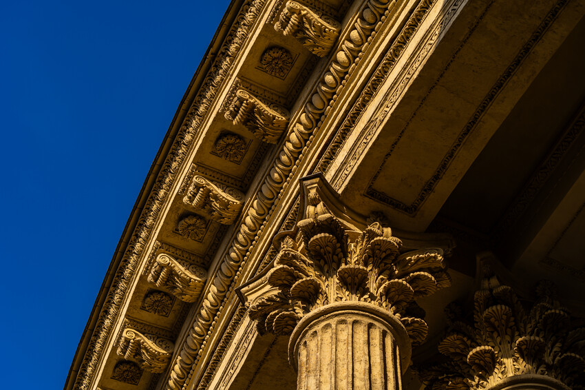 Казанский собор, колонны