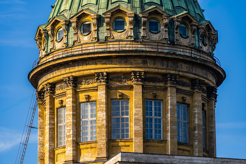 Казанский собор, крупный план