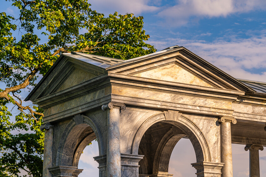 Мраморный мост в Екатерининском парке